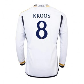 Real Madrid Toni Kroos #8 Hjemmebanetrøje 2023-24 Lange ærmer